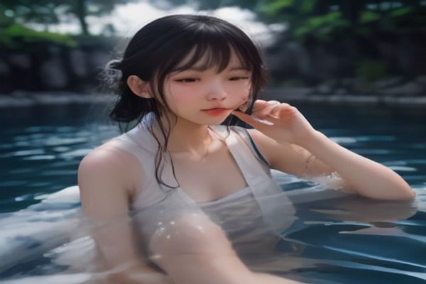 女性盆腔解剖示意风格插图，清晰标注宫颈腺体与阴道壁结构，配色为绿色医学科普风格